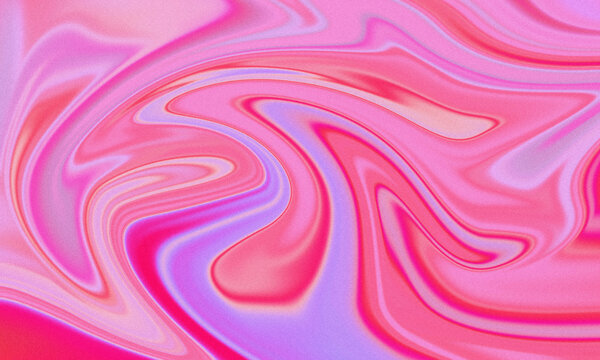 Abstract background with vibrant pink and purple liquid marble swirl patterns for modern creative design projects