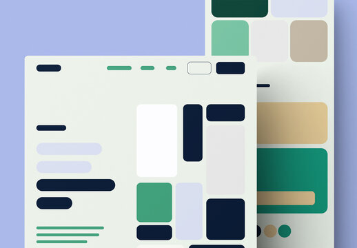 Minimal Website Landing Page Wireframe