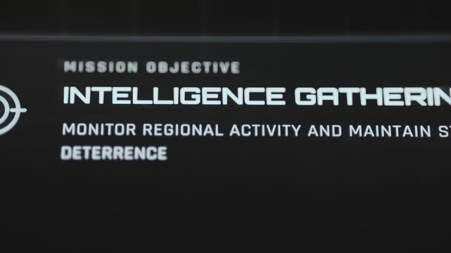 naval mission prioritizes intelligence gathering and deterrence