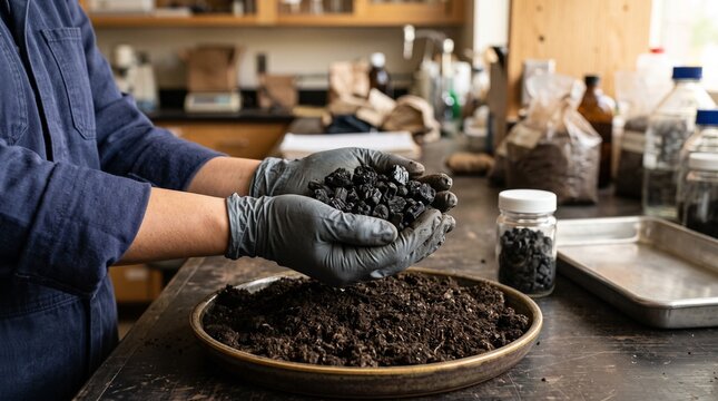 Biochar and soil assessment for regenerative rice farming