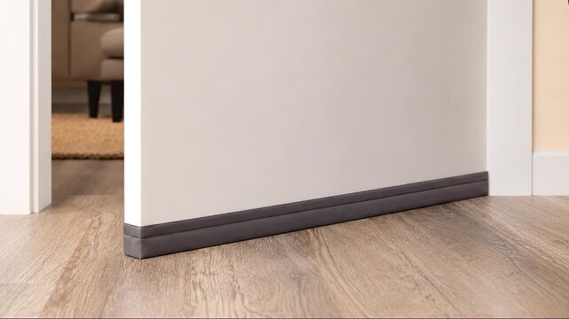 Removable High-Temperature Smoke Sealing Strip for Residential Door Bottom Edge