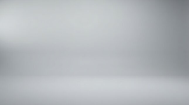 Minimalist seamless gray gradient backdrop for professional studio photography and product display