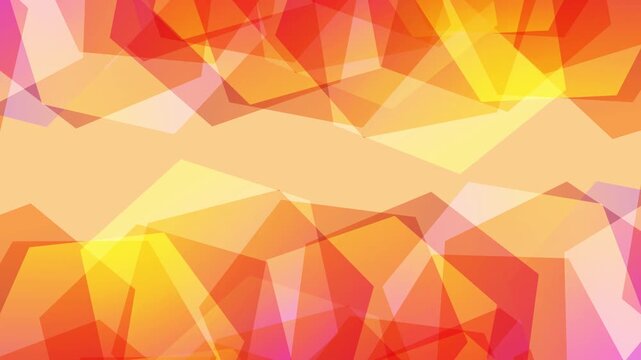 Abstract Geometric Polygonal Colorful Pattern 4K