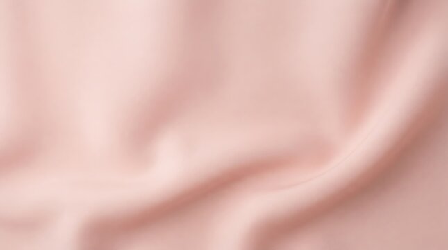 Soft pink fabric texture background with smooth elegant folds and seamless pattern for design