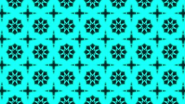 Floral seamless pattern loop animation. Endless video background. Floral pattern design motion background animation with gently radiating flower petals. Full HD and looping