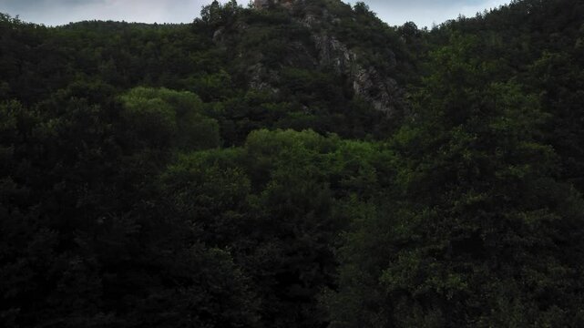 Starhrad Castle Ruins &ndash; Stunning Aerial View of Medieval Fortress in Slovakia