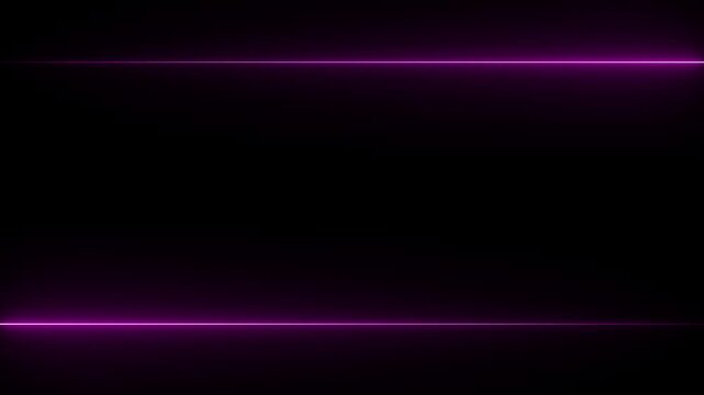 Animation of glowing neon rectangles abstract background. abstract glowing blue neon rectangle border frame. 4k animated on black background