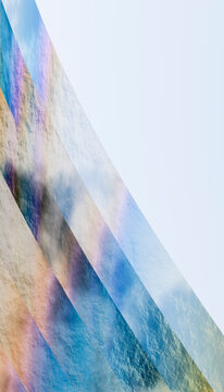 Colorful abstract diagonal stripes with soft textured effect
