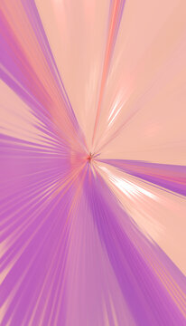 Abstract digital artwork with purple and pink radial lines converging
