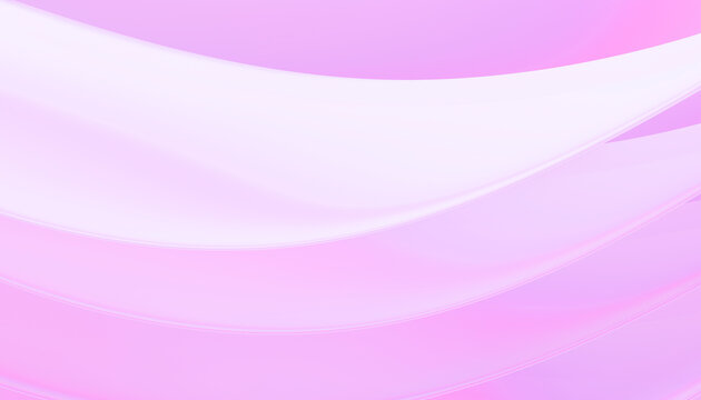 Smooth layered waves in soft pastel pink and lavender shades