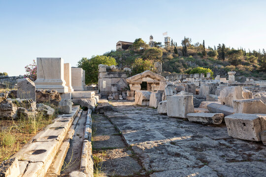 Greece, Attika, Eleusis, archeological site