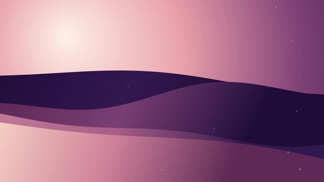 Abstract wavy gradient background with soft purple and pink hues