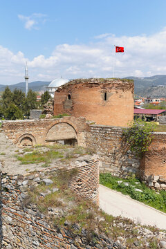 Turkey, Marmara Region, Iznik, ancient city wall