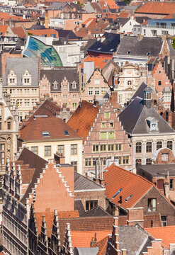 Belgium, Ghent, old town, cityscape