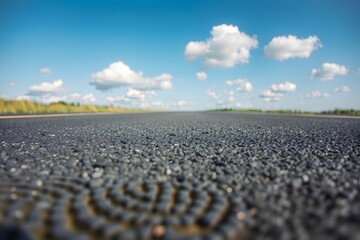 Obraz premium Freshly paved road