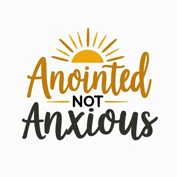 Inspirational Quote Graphic with Bold Text and Sun Illustration Design