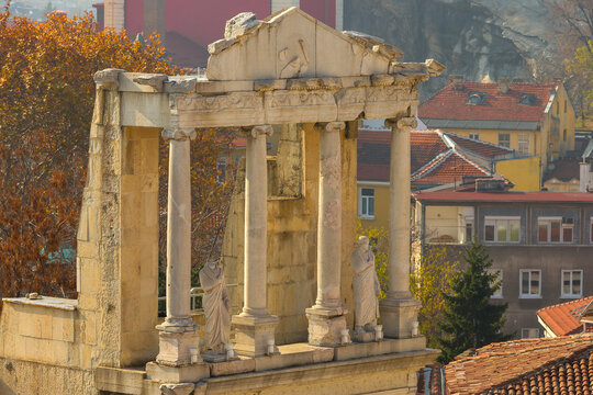 Plovdiv, Bulgaria, ancient roman amphitheatre
