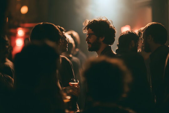 Evening Jazz Club Performance in Saint Germain with Low Murmur and Intimate Atmosphere