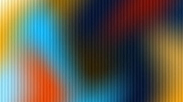 Abstract Blue and Orange Vertical Striped Blurred Background