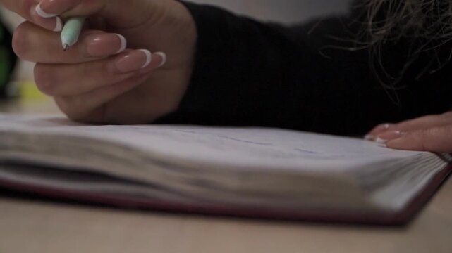 Woman Journaling Personal Thoughts for Self Reflection