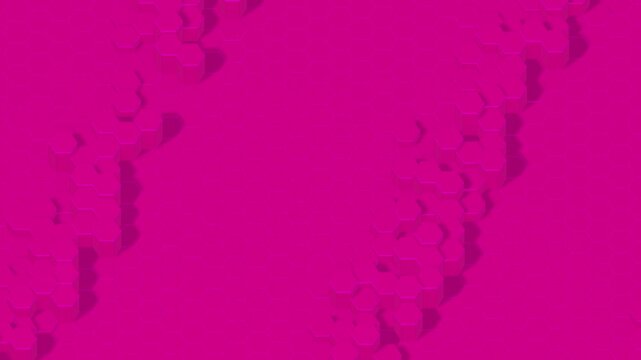 Nocturne Solid Hexagon Columns VJ Motion Background