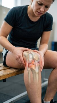 Patella injury distress: knee pain, joint damage, ligament tear, cartilage wear, tendon strain, femur friction, tibia ache, chronic inflammation, physical trauma, tissue swelling.