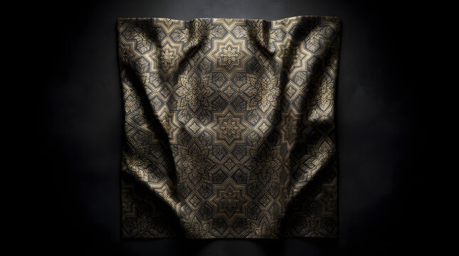 Textured golden snake skin pattern close up view.