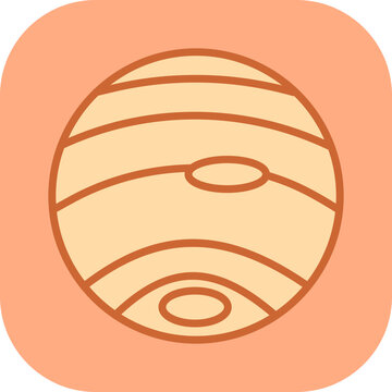Neptune Vector Icon