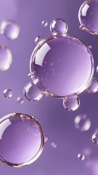 Niacinamide serum bubbles for pore refinement and skin barrier care