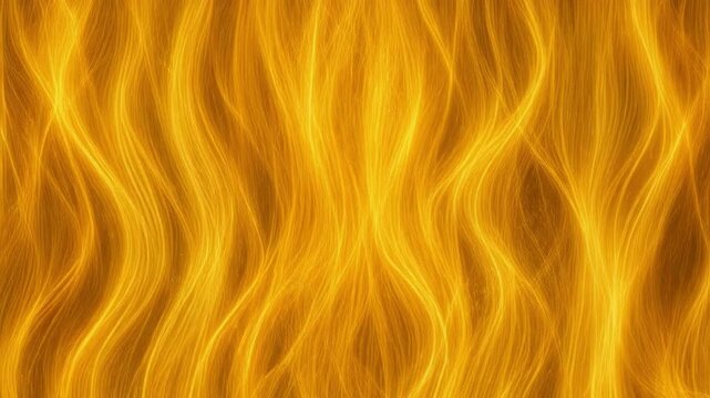 Close-up of golden yellow wavy textured strands resembling hair or fiber