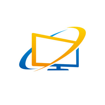 Technology Computer Monitor Logo