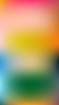 Gradient background with blended colors transitions from green to yellow to red