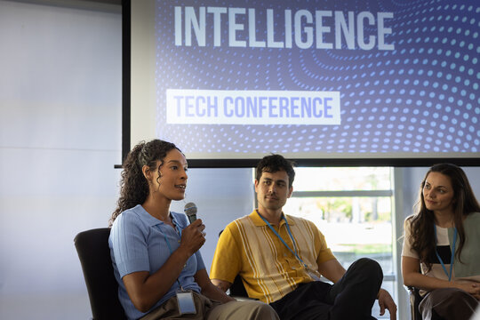 Engaging Tech Conference with Diverse Speakers