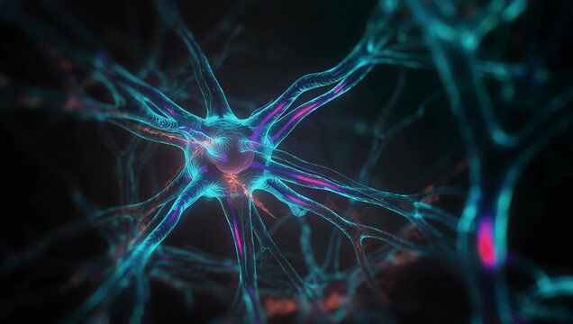 Glowing Neural Connections in Action