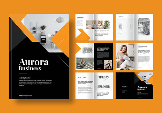 Aurora Magazine Template