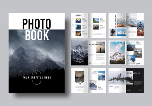Photo Book Design Layout