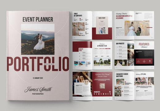 Wedding Planner Portfolio Template