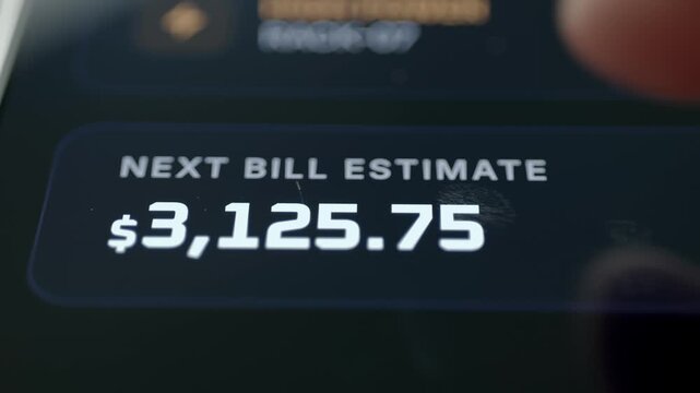 next data center bill estimated at 3125 dollars