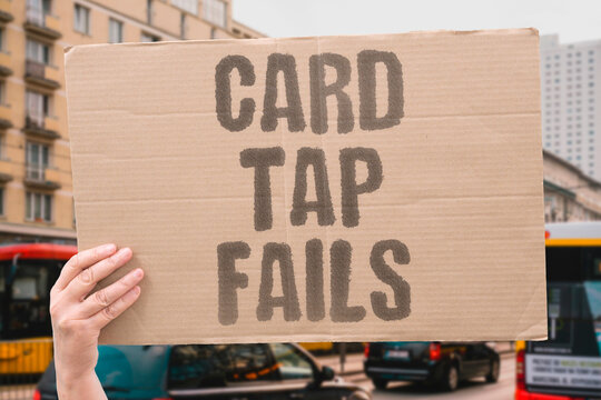 "Card tap fails" Contactless payment only works after several uncertain tries. PAYMENT. CARD. TAP. FAIL. CHECKOUT.