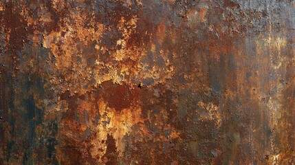 Fototapeta premium Aged Vintage Rusted Metal Grunge Texture Close-up