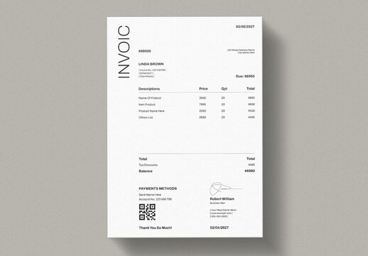 Invoice Layout