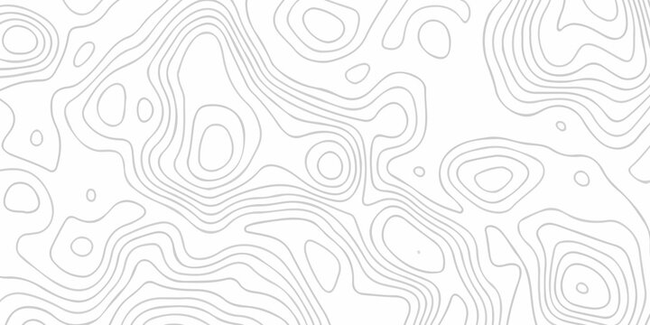 Contour abstract map relief land outline. Topographic map patterns. White wave paper curved reliefs abstract background. Background of the topography map. Abstract pattern with lines.