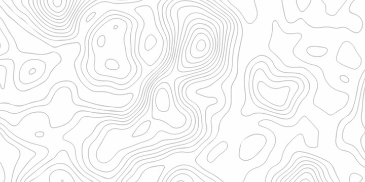 Contour abstract map relief land outline. Topographic map patterns. White wave paper curved reliefs abstract background. Background of the topography map. Abstract pattern with lines.