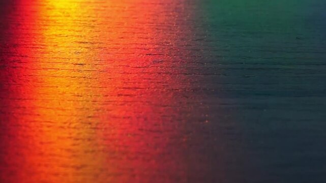 Rainbow light diffraction spectrum background. Abstract colorful glare, physics experiment closeup, optics science texture. Optical prism effect, vibrant neon spectrum, scientific visual backdrop.