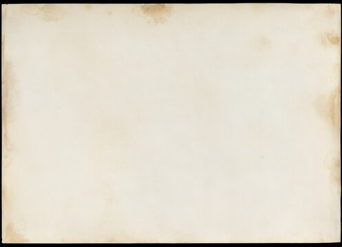 Faded parchment paper with aged, stained, and textured surface