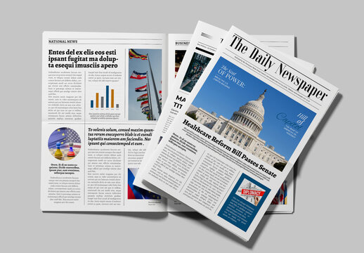 Daily News Newspaper Template