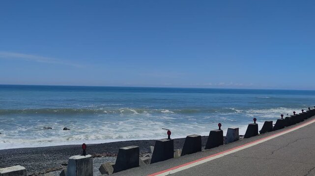 The Beautiful scenery of Xuhai Village, Mudan Township, Pingtung County, Taiwan
