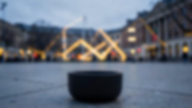 Low angle shot 85mm compressed telephoto