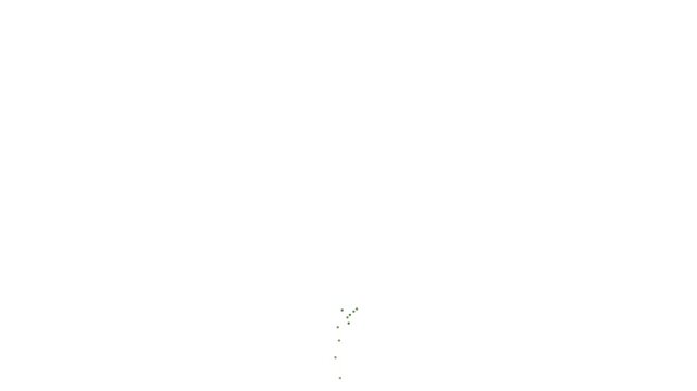 A stream of small glowing teal and gold particles rises from a fixed point like a fountain arcs outward and falls back down continuously recycling in a loop