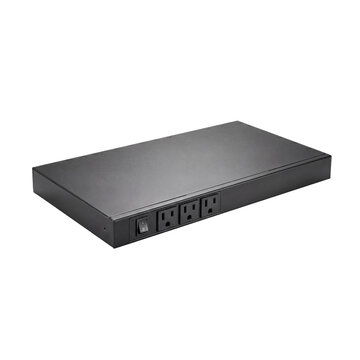 Rackmount Power Distribution Unit with Outlets and Switch